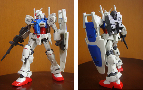 dsc02282 白い角とコアブロックシステムが初代ガンダムを彷彿させる。