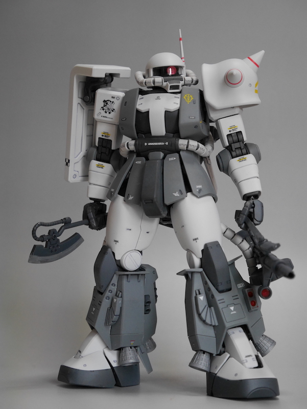 MG 1/100 MS-06R-1Aエリックマンスフィールド専用高機動型ザクⅡ 